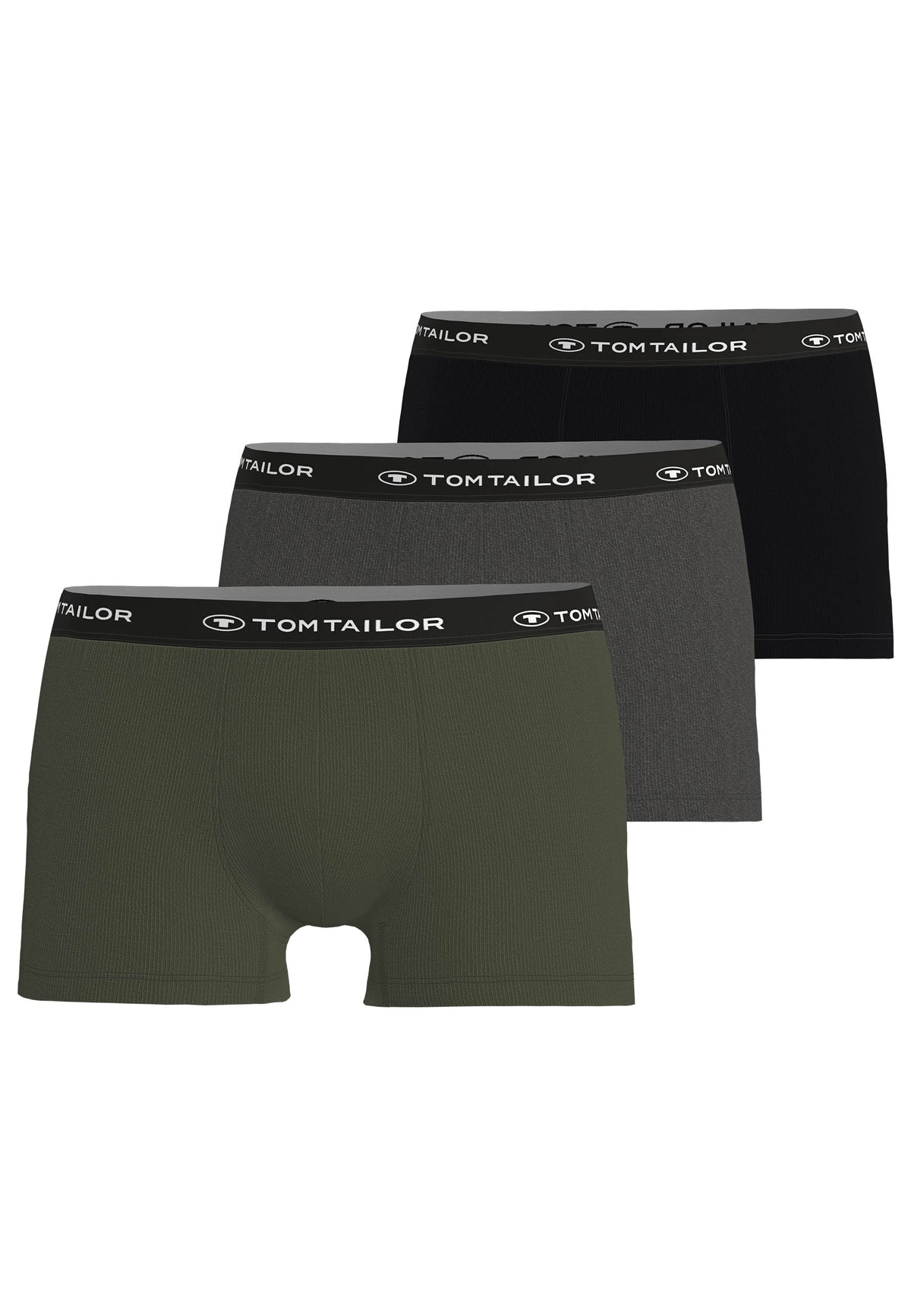 TOM TAILOR Herren Pants 3er Pack