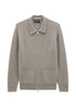 Tweed-Strickjacke regular