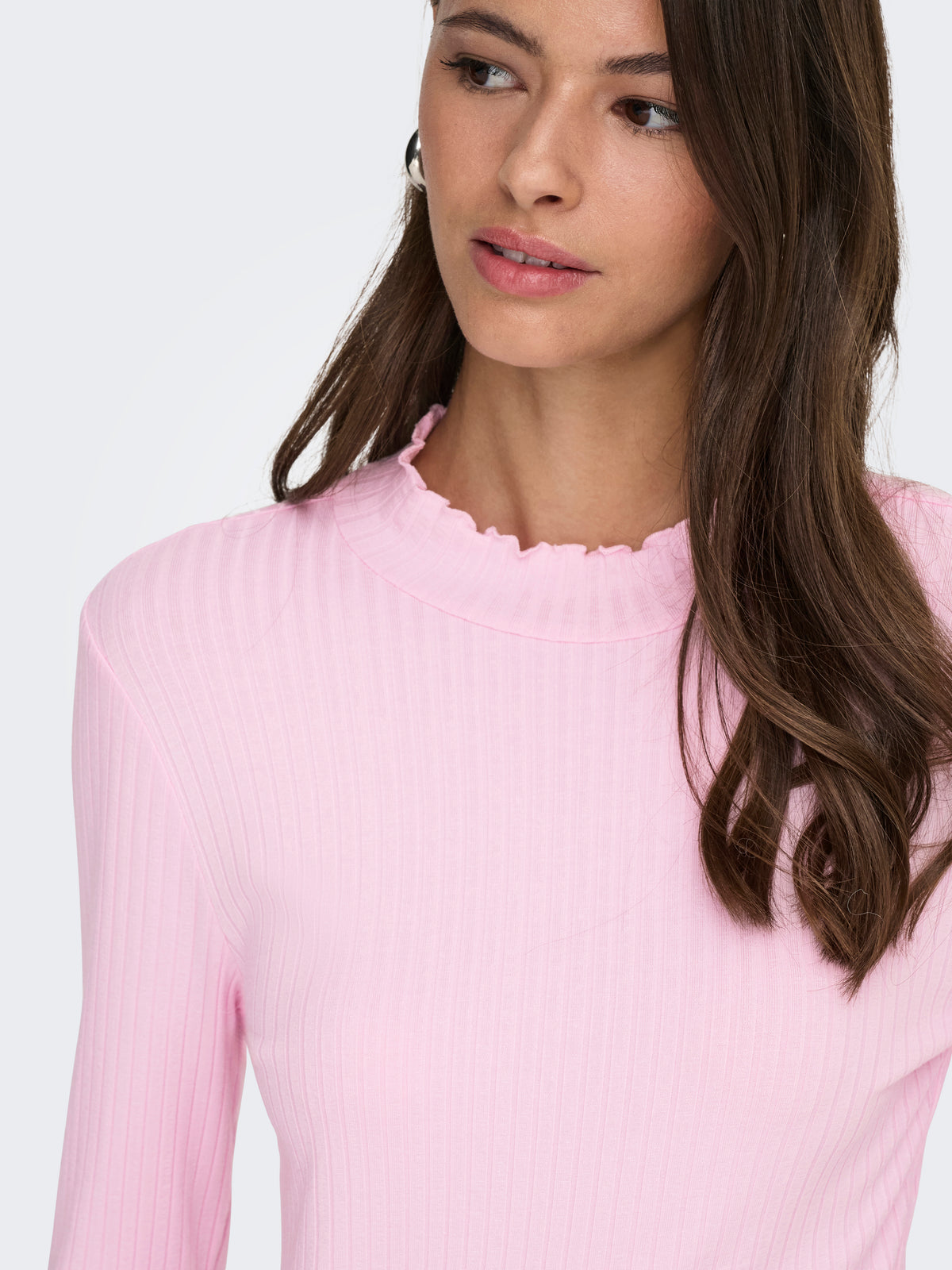 JDYFRANSISKA L/S HI-NCK TOP JR NOOS