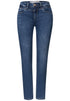 Mid Waist Slim Leg Jeans im Casual Fit