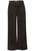 Mid Waist Wide Leg Hose im Casual Fit
