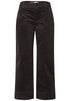 Mid Waist Wide Leg Hose im Casual Fit
