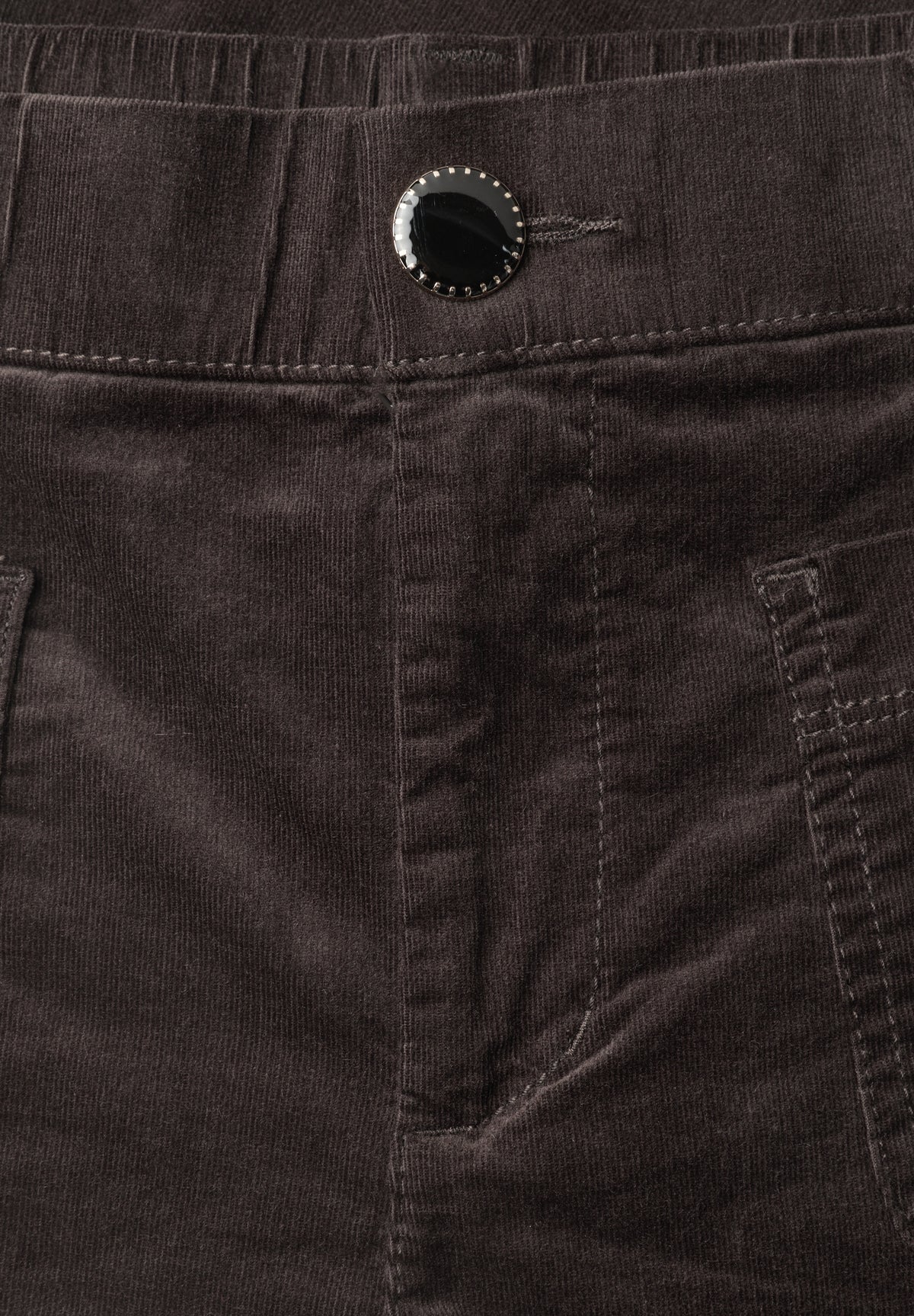 Mid Waist Wide Leg Hose im Casual Fit