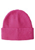 Strick-Beanie in Unifarbe