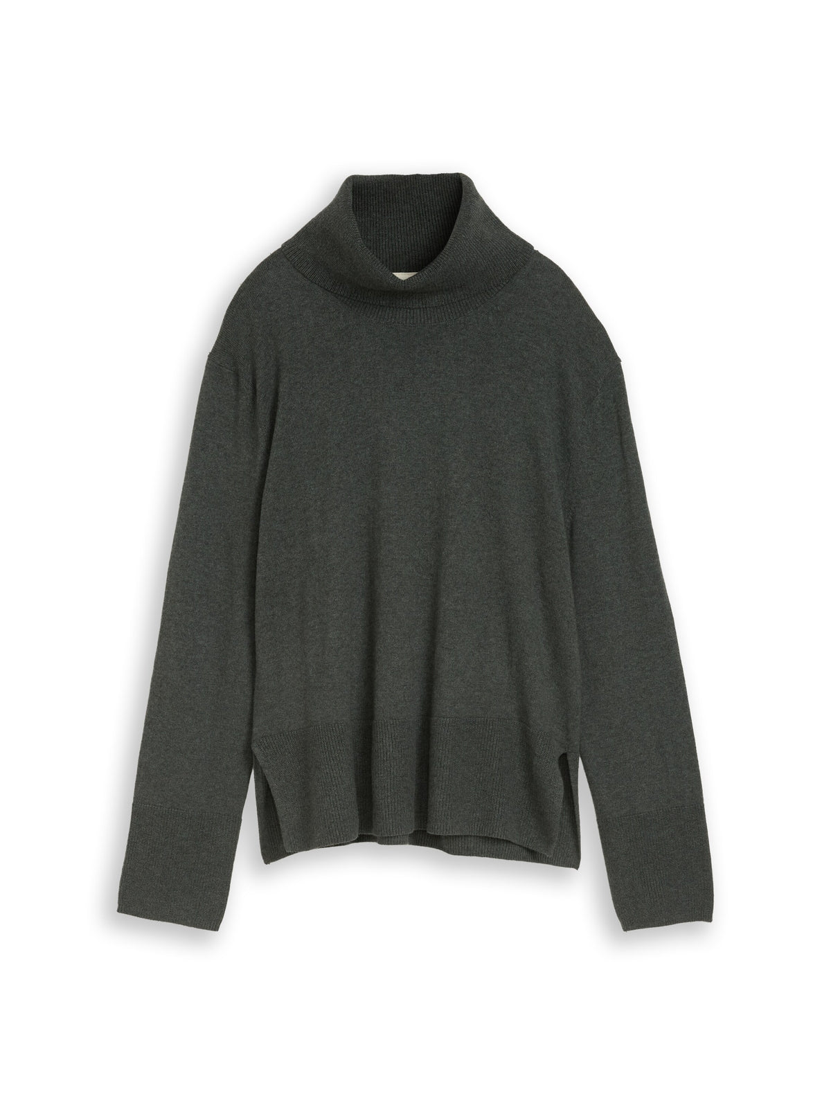 Rollkragenpullover mit Kaschmir-Anteil