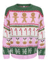 ONLXMAS HO LS O-NECK KNT