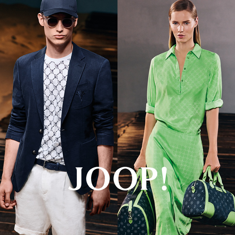 JOOP!-Frühjahr-Sommer-Kollektion jetzt neu bei E&N Collection für Männer und Frauen